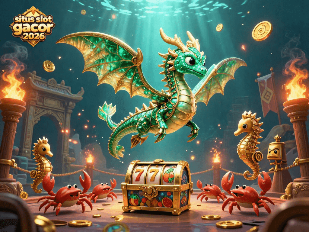 Menggapai kemenangan di situs slot gacor 2026 dengan simbol-simbol keberuntungan dan keragaman game.