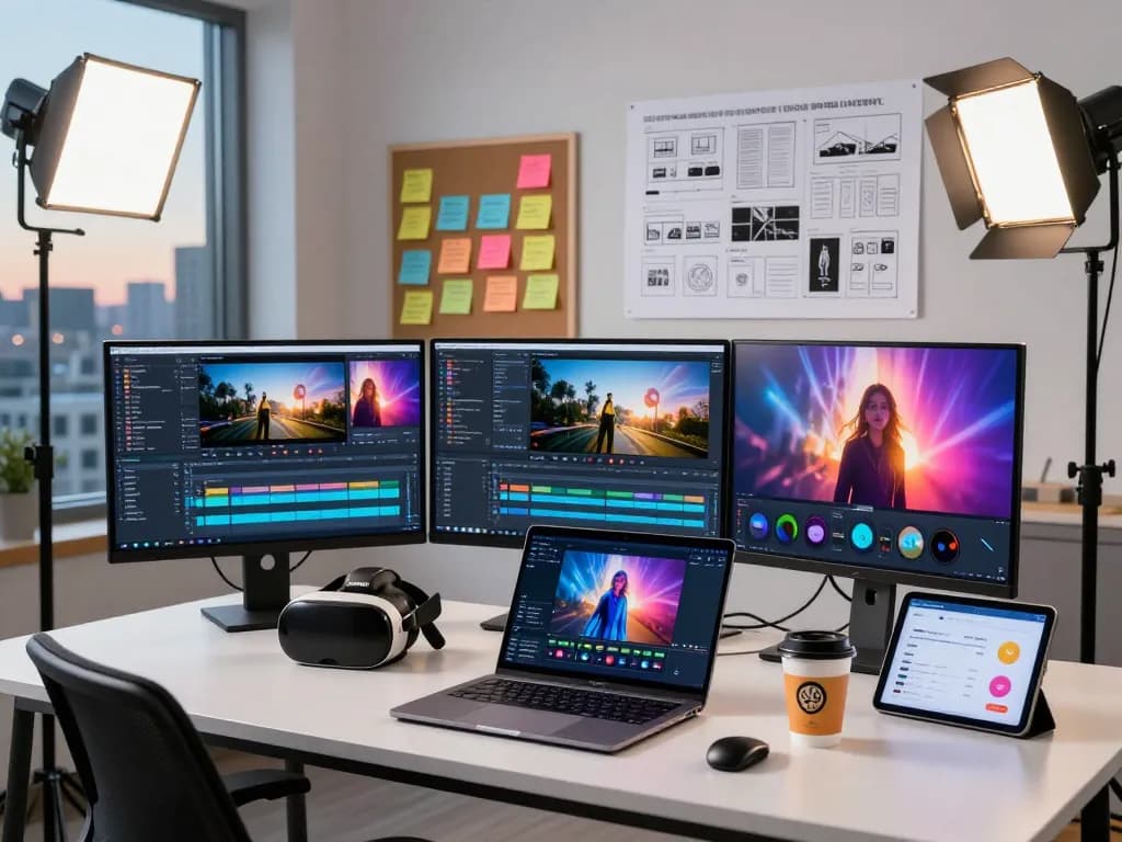 Dynamic video creation studio featuring seedance 2.0 in action with AI-generated sequences.