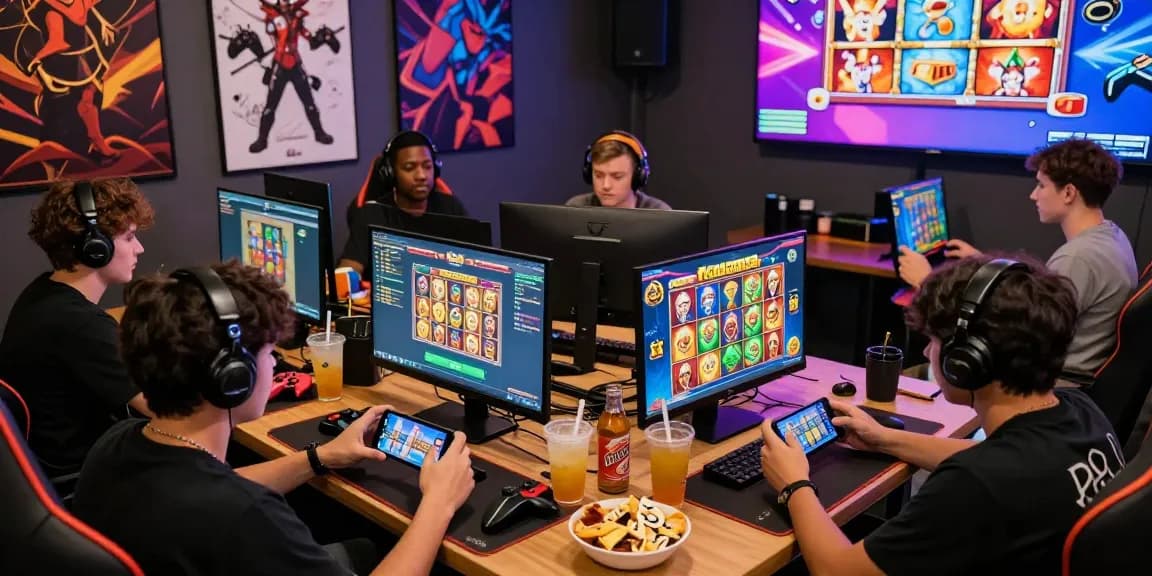 Kudaliar89 dalam suasana permainan slot online yang seru dengan pemain menikmati pengalaman gaming.