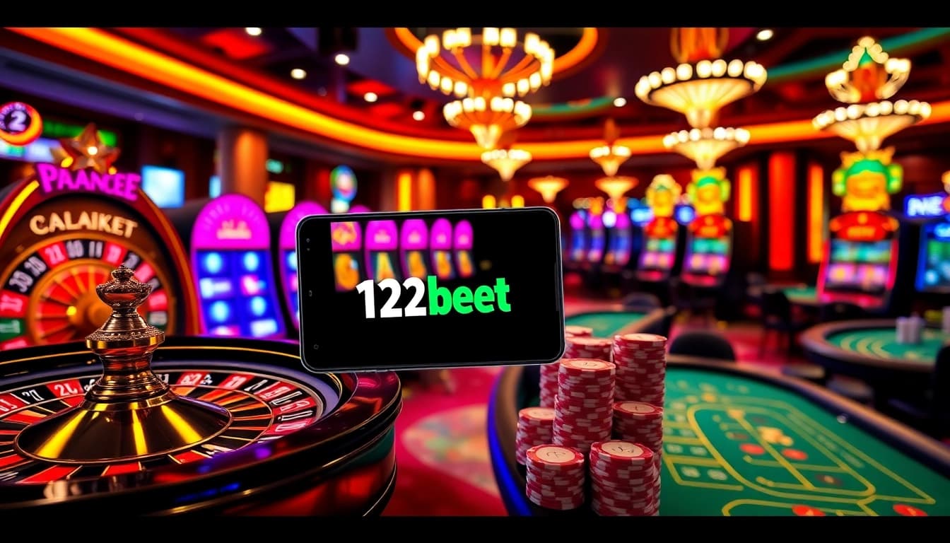 Engage with exciting gaming experiences through ink vao 12bet on your mobile device, featuring vibrant casino visuals and betting options.