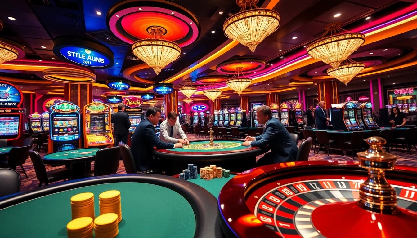 Experience the thrill of high-stakes gaming at https://iwin.cn.com/ with glamorous poker tables and vibrant slot machines.