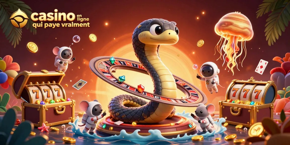 Illustrez vos gains avec le casino en ligne qui paye vraiment grâce à des personnages 3D en pleine action.
