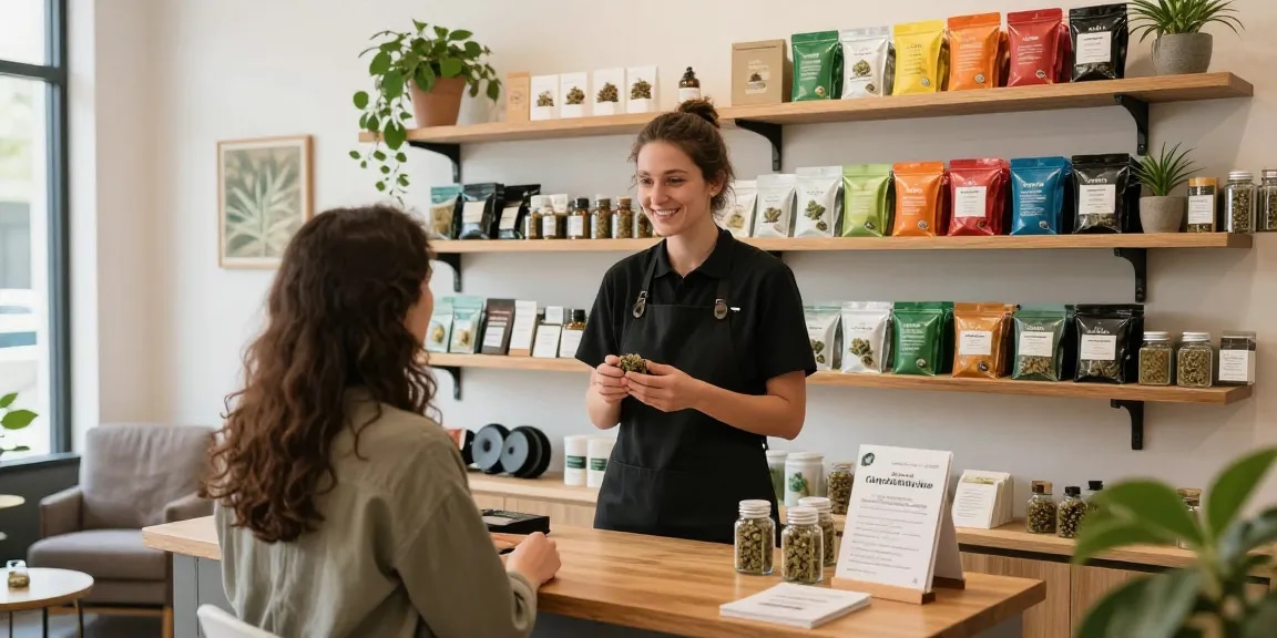 Buy Marijuana Hash Online Europe displayed with quality options in a welcoming dispensary.