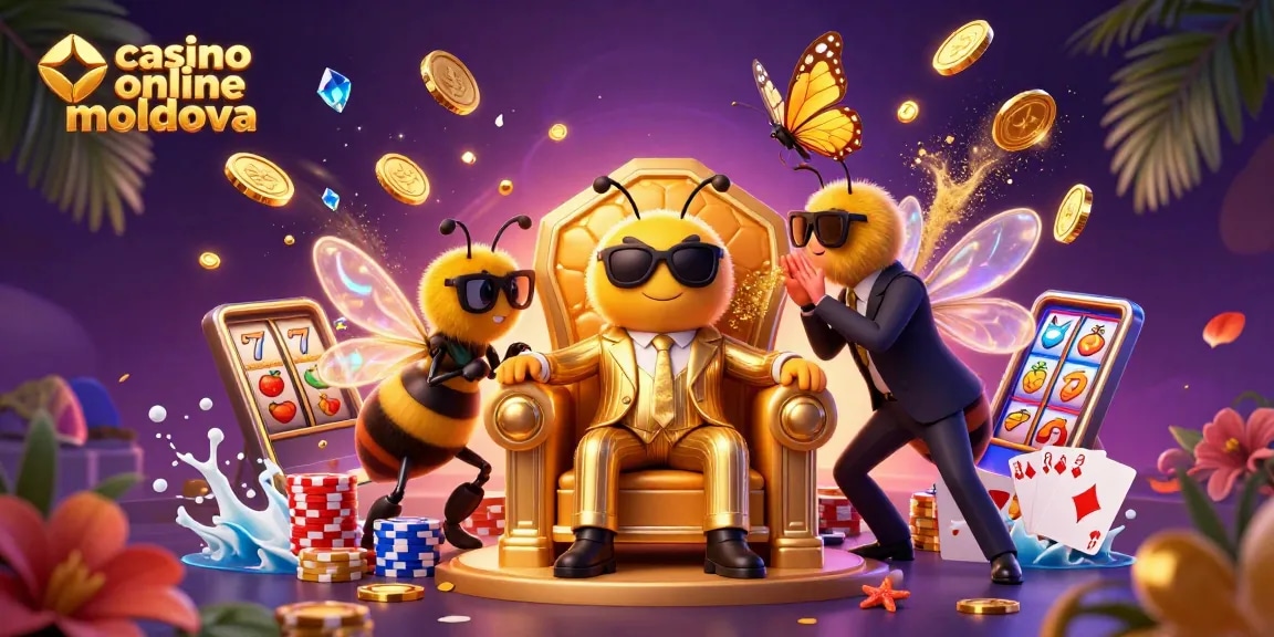 Sloturi online și jocuri captivante pe casino online moldova cu un mob boss cartoon și personaje uimitoare.