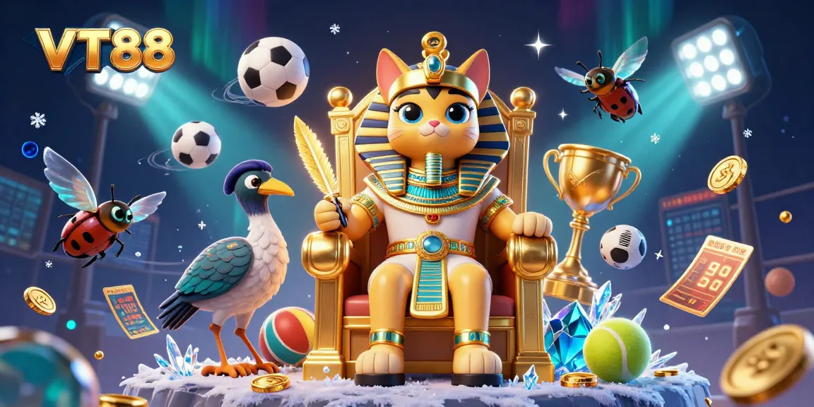 VT88 showcases thrilling sports betting excitement with dynamic visuals and rich casino elements.