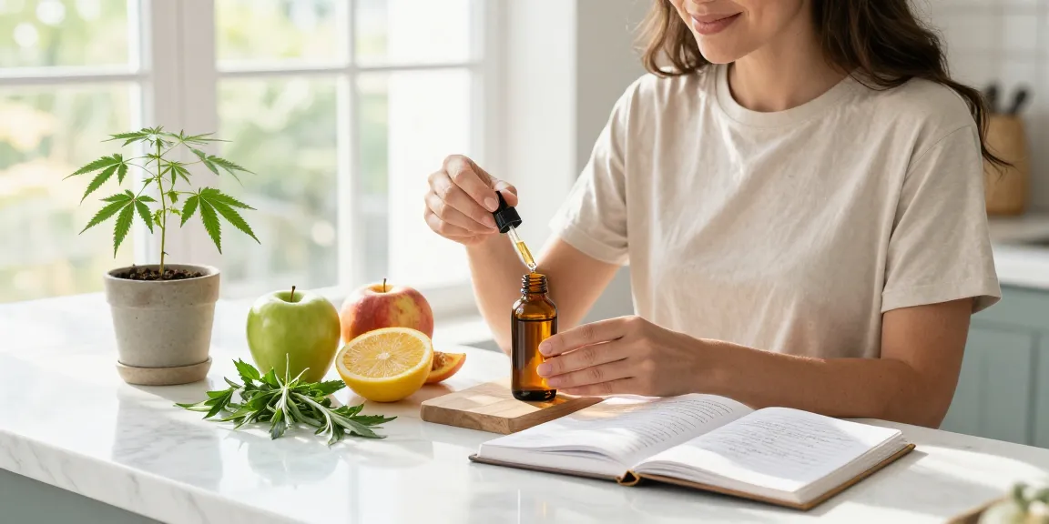Living Soil kaufen für gesunde Pflanzen mit CBD-Öl und natürlichen Inhaltsstoffen in heller Küche.