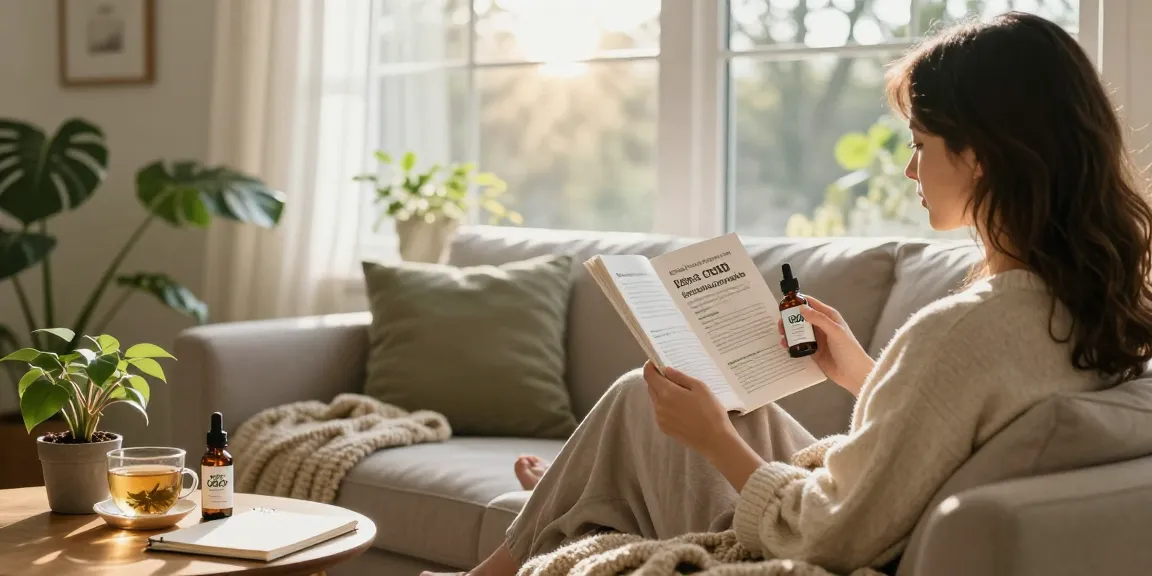 Relaxing Canadian home scene featuring best CBD oil Canada in a serene wellness setting.