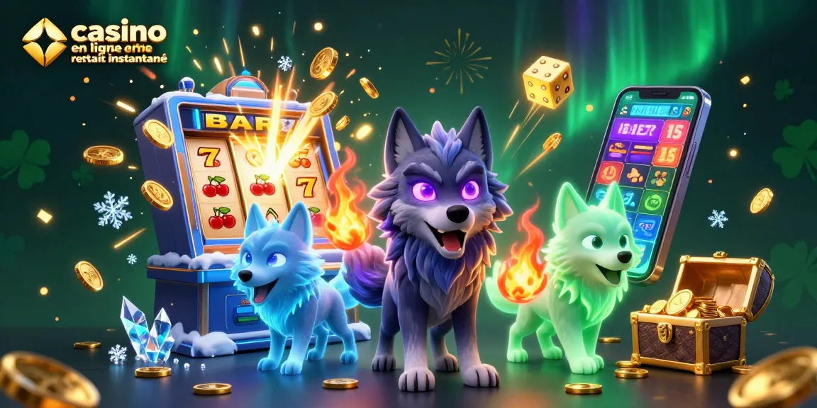 Vivez des moments palpitants dans un casino en ligne avec retrait instantané grâce à des personnages 3D vibrants et des éléments de jeu.