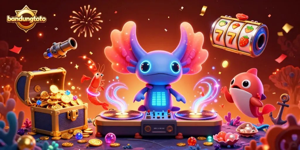 Engage in thrilling casino action at bandungtoto with vibrant 3D characters and exciting game elements.