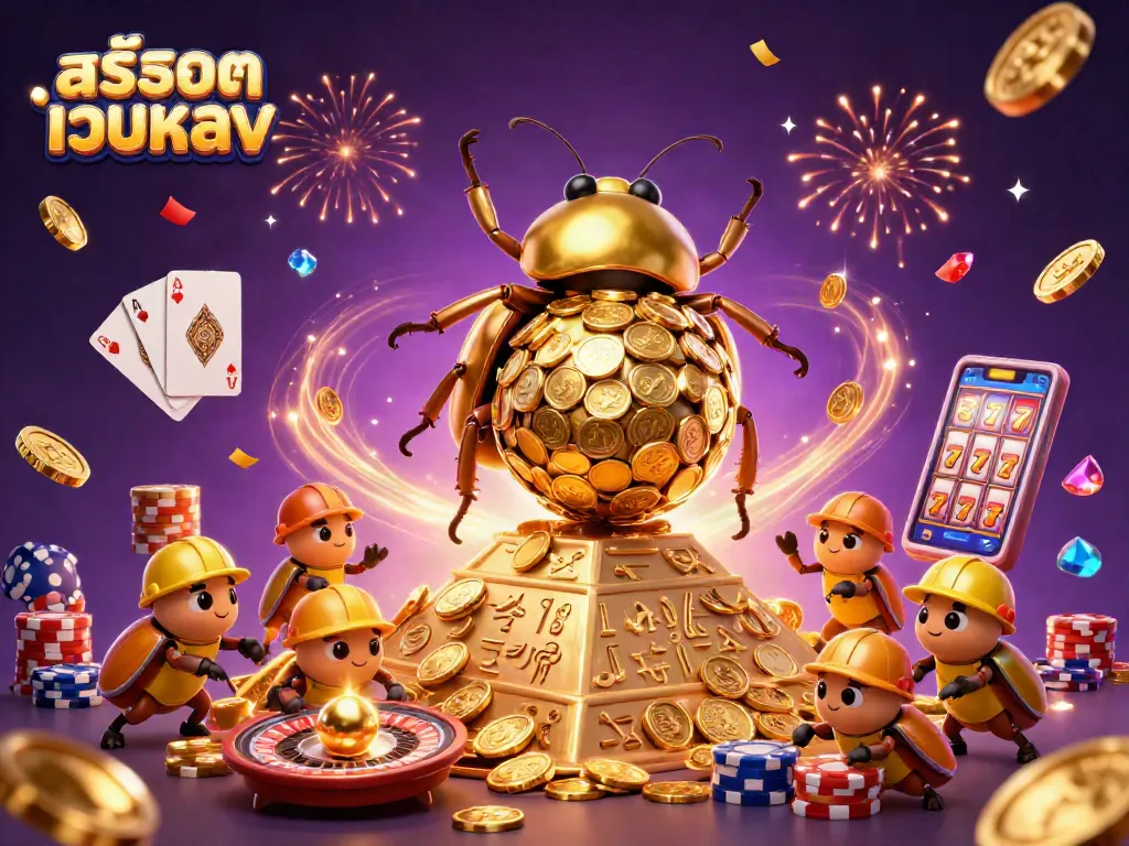 เล่นเกมสล็อตเว็บตรงที่เต็มไปด้วยเงินทองและความสนุกสุดมันส์