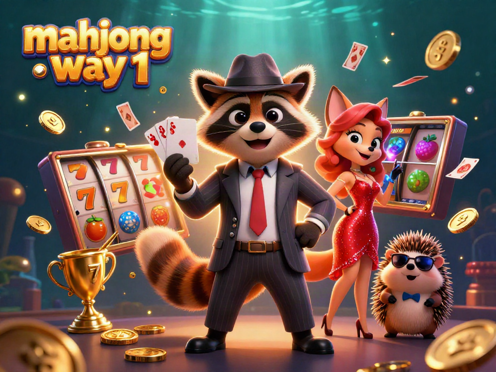 Experience the thrilling gaming excitement of mahjong way 1 with vibrant casino characters and slot elements in action.