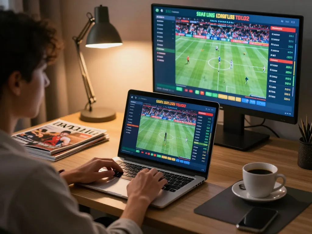 Engaging sports betting scene at trang chủ sc88 with active online interface and user interaction