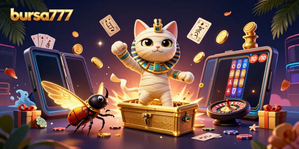 Menangkan jackpot di bursa777 dengan simbol-simbol menarik dan permainan slot yang menggugah semangat!