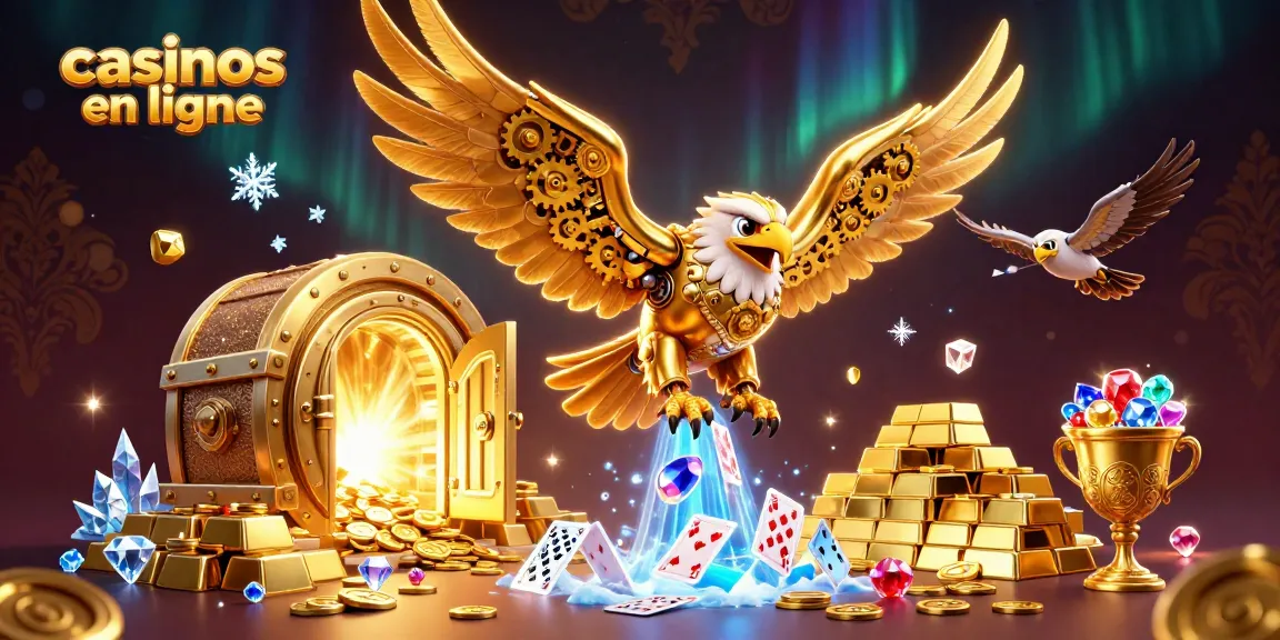 Profitez des sensations fortes des casinos en ligne avec une illustration 3D de jeux en direct.