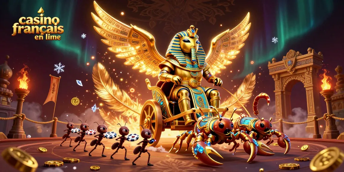 Découvrez le casino français en ligne dans cette illustration dynamique pleine de détails et couleurs.