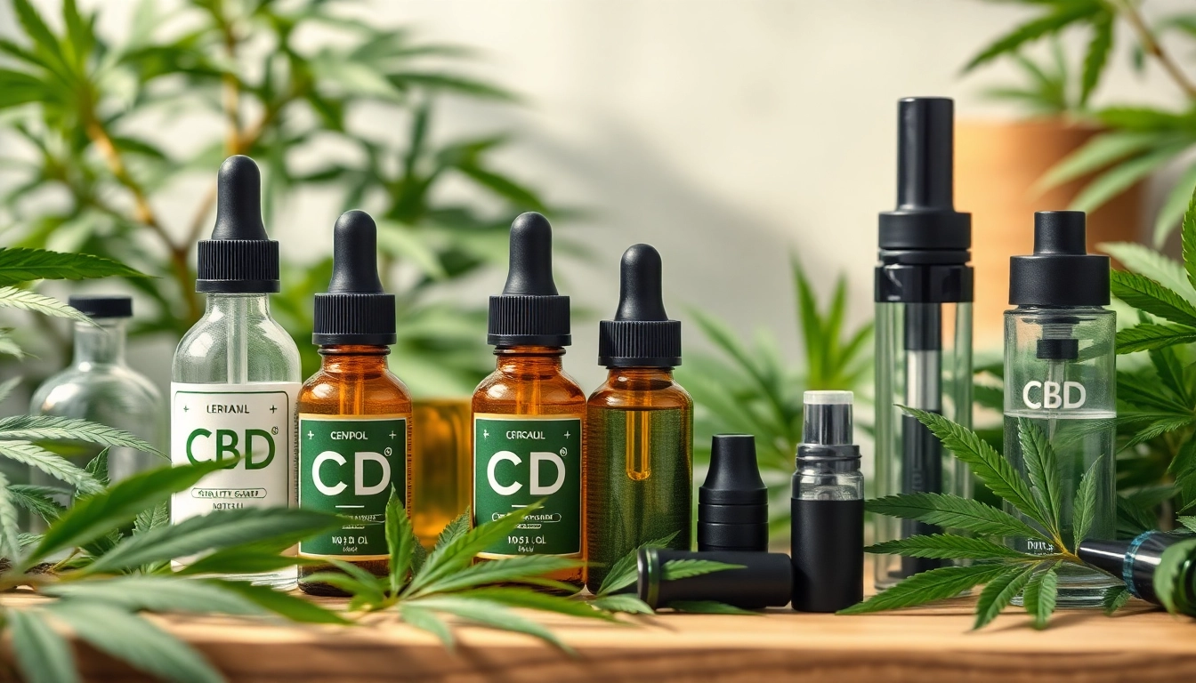 Premium quality cbd öl bottles and natural hemp extracts for wellness solutions.